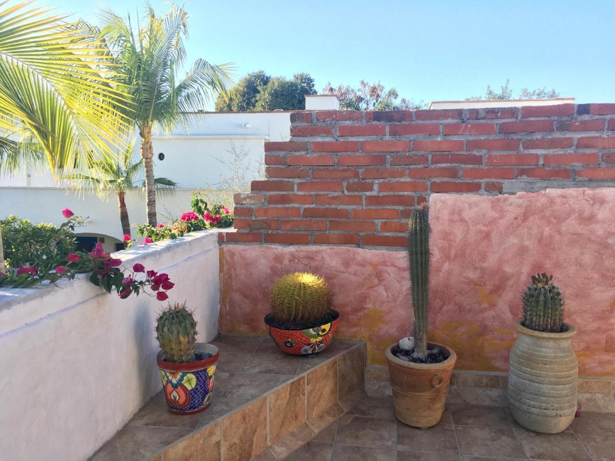 El Angel Azul Hacienda Hotel ลาปาซ ภายนอก รูปภาพ