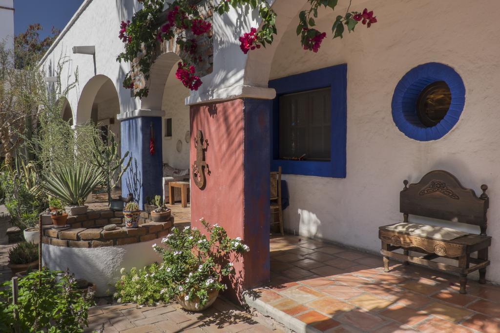 El Angel Azul Hacienda Hotel ลาปาซ ภายนอก รูปภาพ